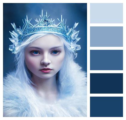 Winter Ice Queen Woman Image